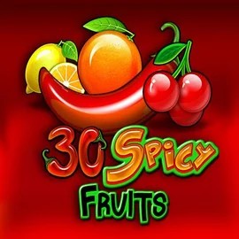 Official Slots logo: 30 Spicy Fruits by Amusnet Interactive at Majestic Slots Casino
