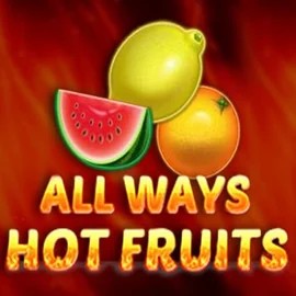 All Ways Hot Fruits logo by Amatic Industries at Majestic Slots Casino