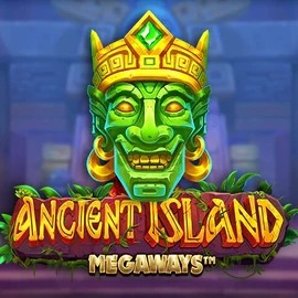 Slots logo of Ancient Island Megaways from Pragmatic Play at Majestic Slots Casino