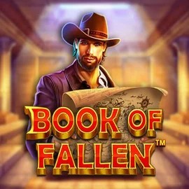 Book Of Fallen casino game by Pragmatic Play – featured logo at Majestic Slots Casino