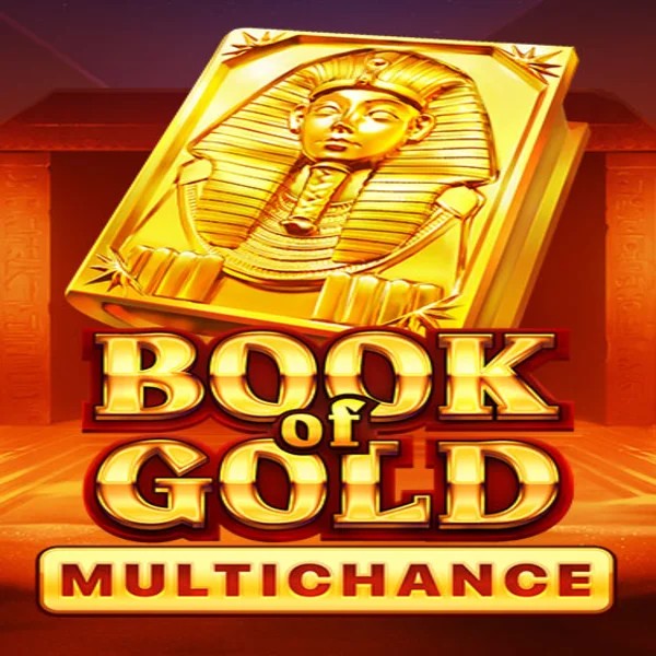Slots logo of Book of Gold Multichance from Playson at Majestic Slots Casino