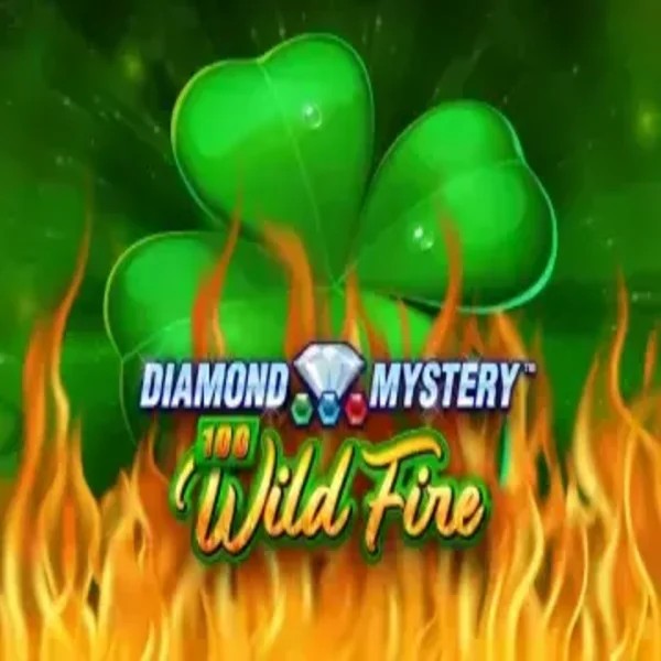 Diamond Mystery 100 Wild Fire logo by Greentube at Majestic Slots Casino