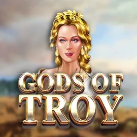 Gods of Troy by Red Tiger Gaming, showcased at majesticslot.club – game logo