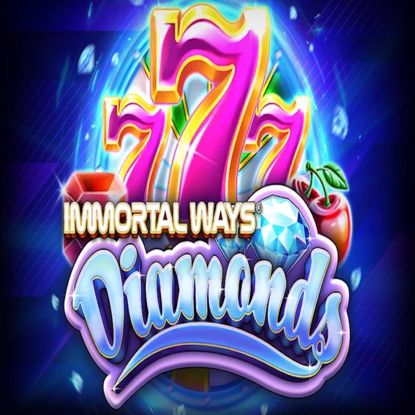 Immortal Ways Diamonds logo by RubyPlay at Majestic Slots Casino