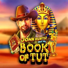 John Hunter and the Book of Tut game by Pragmatic Play – logo hosted on Majestic Slots Casino