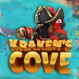 Krakens Cove logo by Relax Gaming Majestic Slots Casino