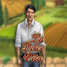 La Dolce Vita online game logo by Gamomat on majesticslot.club