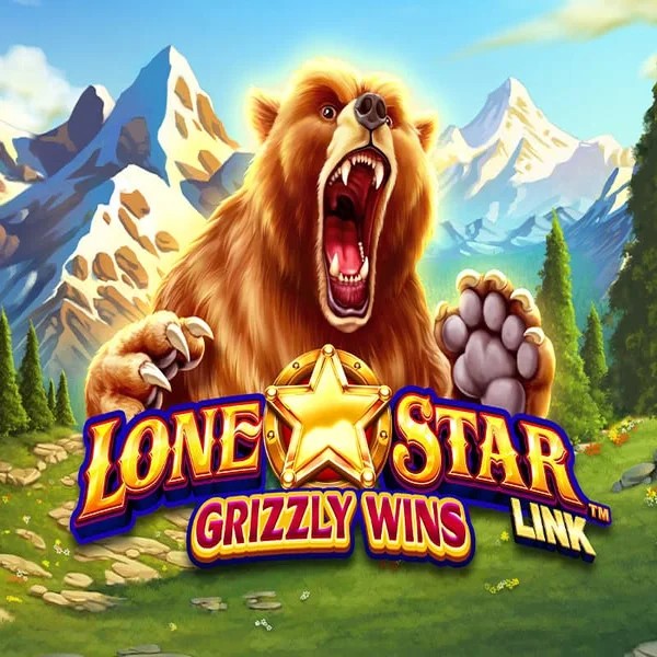 Lone Star Link Grizzly Wins slot logo by Greentube at Majestic Slots Casino