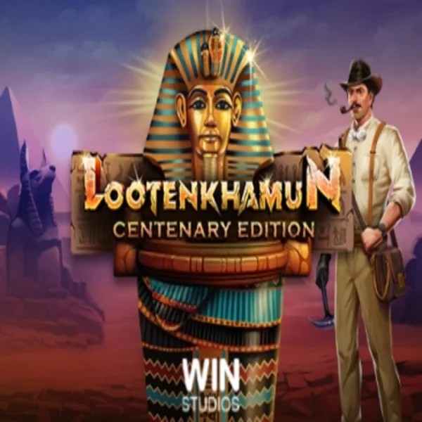 LootEnKhamun Centenary casino game by bwin.party – featured logo at Majestic Slots Casino
