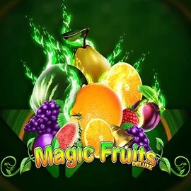 Magic Fruits Deluxe logo by Wazdan Majestic Slots Casino