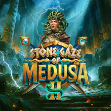 Stone Gaze of Medusa 2 logo by Stakelogic Majestic Slots Casino