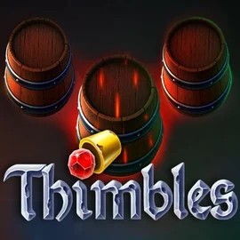 Thimbles logo by Evoplay Majestic Slots Casino