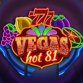 Vegas Hot 81 logo by Wazdan at Majestic Slots Casino