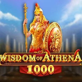 Official Slots logo: Wisdom of Athena 1000 by Pragmatic Play at Majestic Slots Casino
